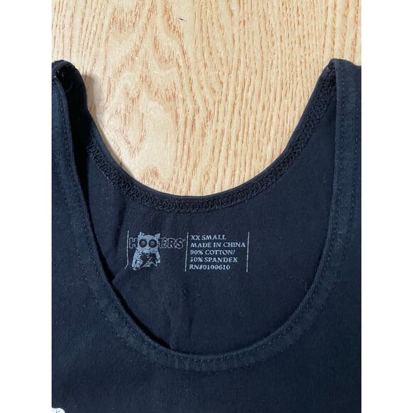 B20 Hooters Girl Uniform Tank from Irving Texas Black size Xxs - Picture 4 of 4